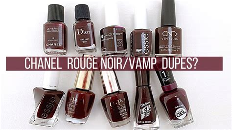 chanel vamp nail polish dupe opi|chanel makeup dupes.